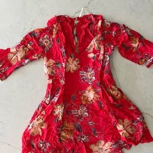 Free people mini dress, size 0
